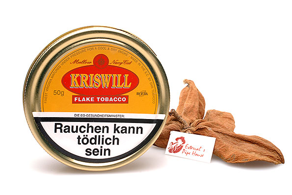 Kriswill Golden (Mellow) Navy Cut Pipe tobacco 50g Tin Kriswill Golden (Mellow) Navy Cut Pipe tobacco 50g Tin